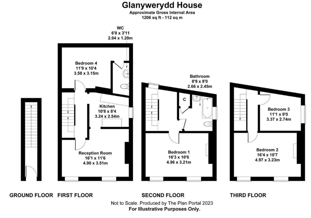 Luxury 4 Bedroom Seaside Apartment - Glan Y Werydd House Barmouth Ngoại thất bức ảnh
